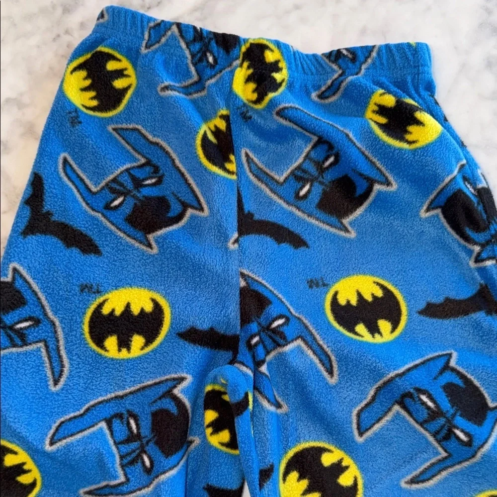 Carter's Kids Pajama Dinosaur Festive & Batman Bottoms Bundle  5/6Y